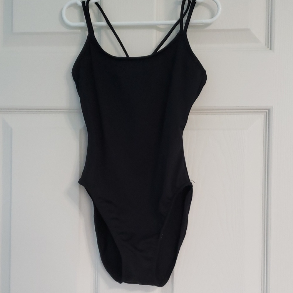 Capezio dance leotard with strappy back